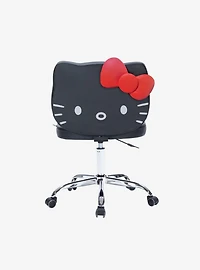 Sanrio Hello Kitty Faux Leather Swivel Vanity Chair