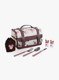 Disney Minnie Mouse Beige with Vintage Pink Sketch Lunch Cooler Bag