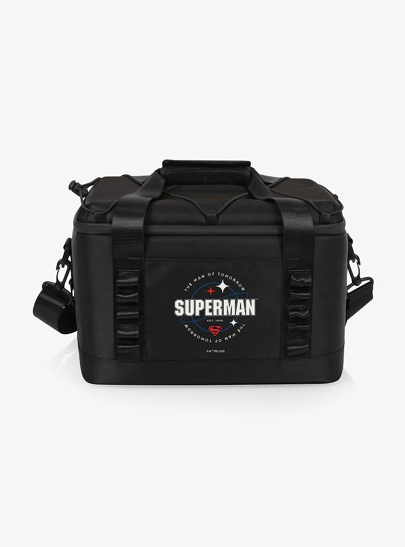 DC Comics Superman Black Tarana Superthick Recycled 12-Can Cooler