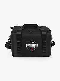 DC Comics Superman Black Tarana Superthick Recycled 12-Can Cooler
