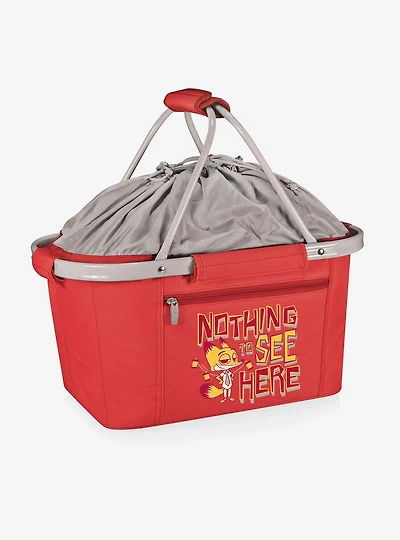Zootopia Red Metro Basket Collapsible Cooler Tote