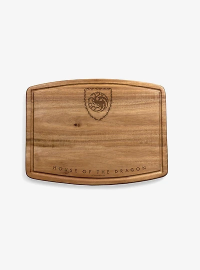House of the Dragon Ovale Acacia Cutting Board