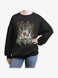 Marvel X-Men Mistress Of The Elements Storm Womens Oversized Sweatshirt