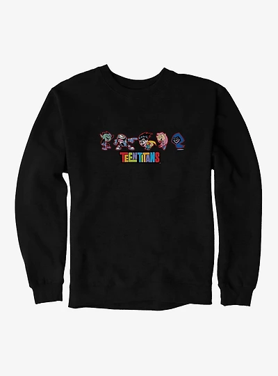 Teen Titans Team Laugh Sweatshirt