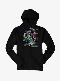 Teen Titans Group Attack Hoodie