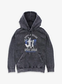 Disney Zootopia Hopps & Wilde Best Buds Mineral Wash Hoodie