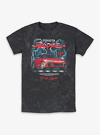 Toyota Supra Drift Legend Mineral Wash T-Shirt