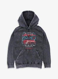 Toyota Supra Drift Legend Mineral Wash Hoodie