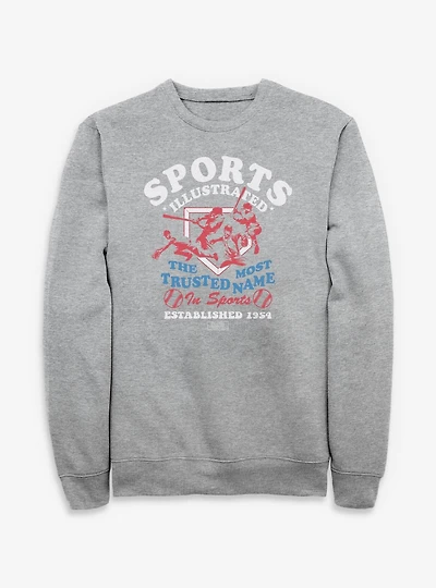 Sports Illustrated Most Trusted Name Baseball Sweatshirt