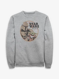 Star Wars The Mandalorian Legend This Is Way Sweatshirt
