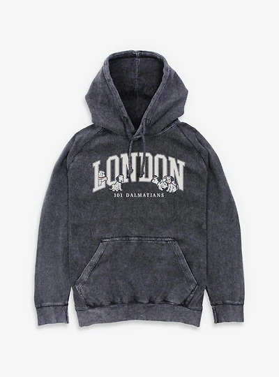Disney 101 Dalmatians London Puppies Mineral Wash Hoodie