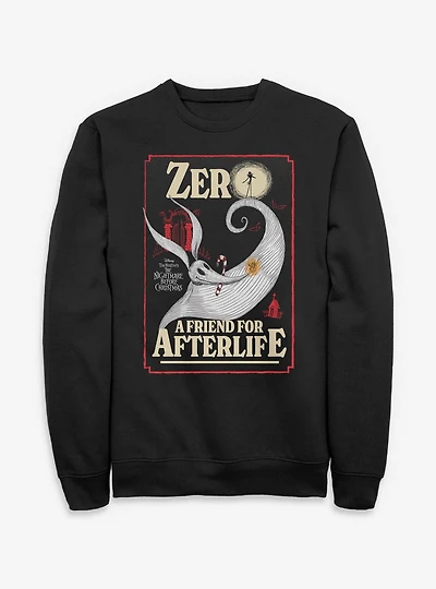 Disney The Nightmare Before Christmas Zero A Friend For Afterlife Sweatshirt