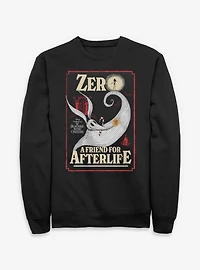 Disney The Nightmare Before Christmas Zero A Friend For Afterlife Sweatshirt