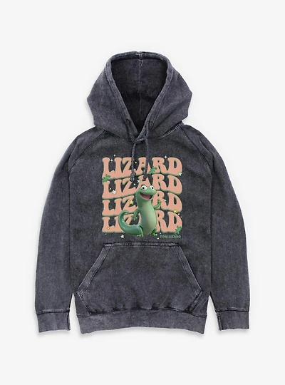 Disney Pixar Hoppers Lizard Mineral Wash Hoodie