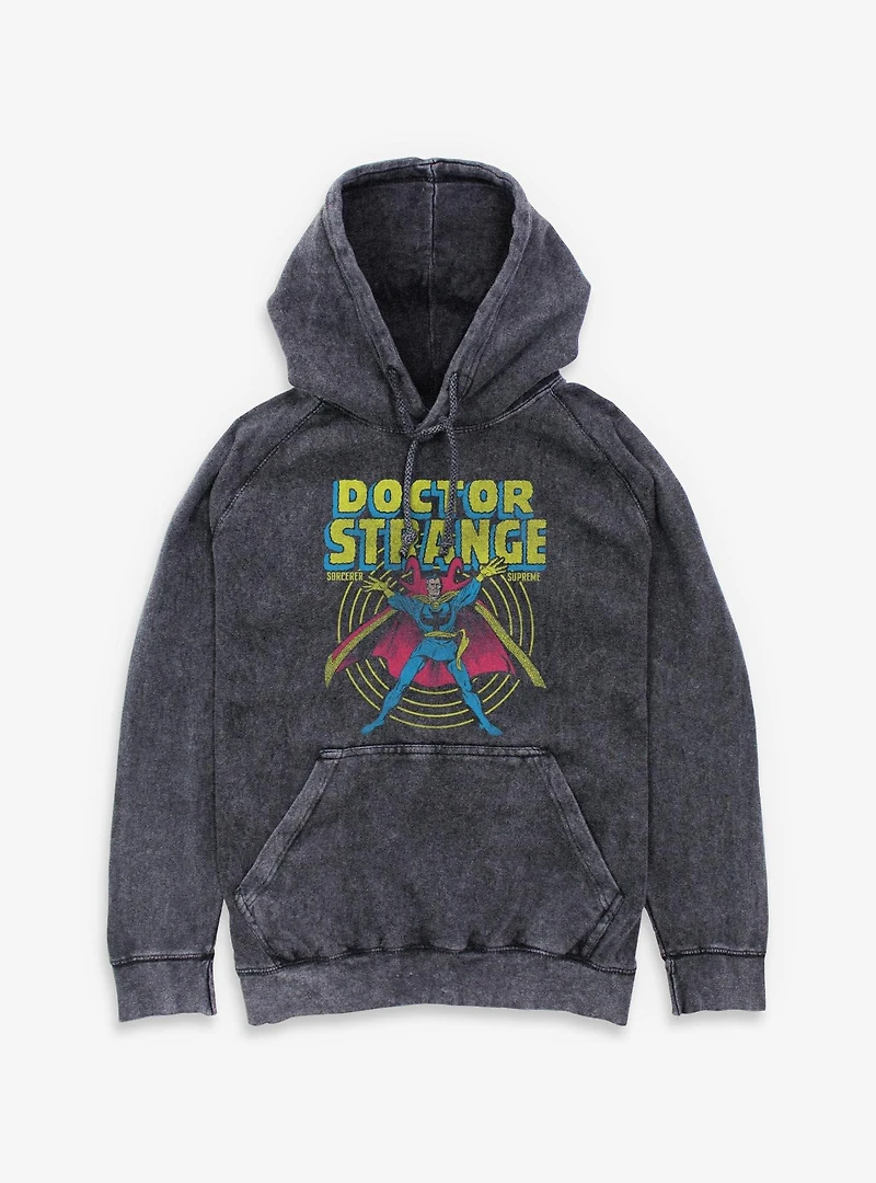 Marvel Doctor Strange Sorcerer Supreme Mineral Wash Hoodie