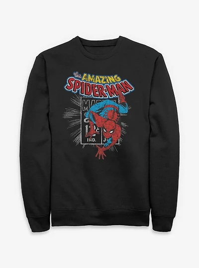 Marvel The Amazing Spiderman Stamp Sweatshirt