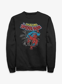 Marvel The Amazing Spiderman Stamp Sweatshirt