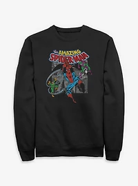 Marvel The Amazing Spiderman Collage Sweatshirt