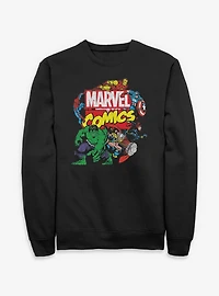Marvel Comics Classic Logo Avengers Sweatshirt
