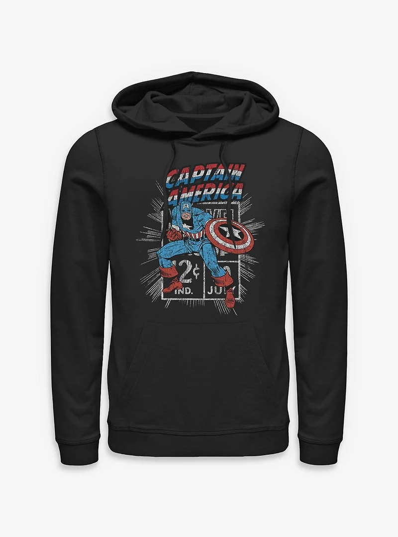 Marvel Captain America Stamp Hoodie