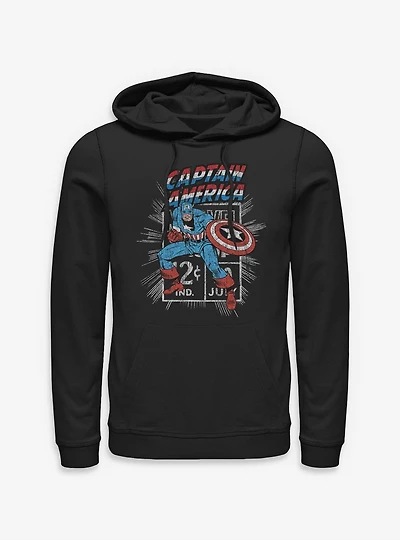 Marvel Captain America Stamp Hoodie