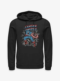 Marvel Captain America Stamp Hoodie