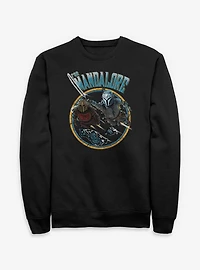 Star Wars The Mandalorian For Mandalore Badge Sweatshirt