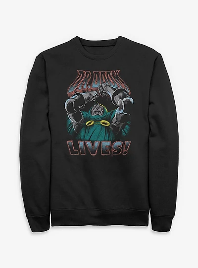 Marvel Dr. Doom Lives Sweatshirt