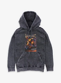 Marvel X-Men Wolverine All I Got Left Are Claws Mineral Wash Hoodie