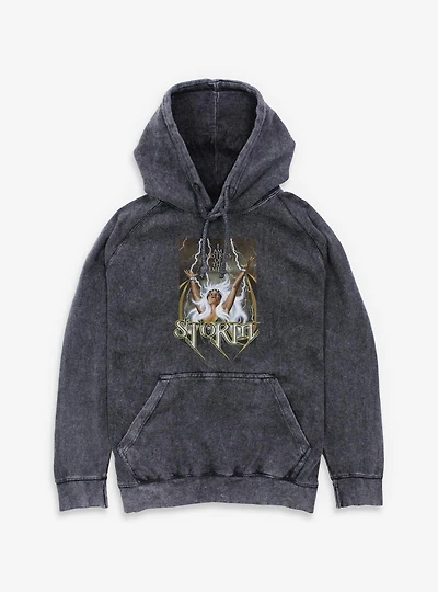 Marvel X-Men Mistress Of The Elements Storm Mineral Wash Hoodie