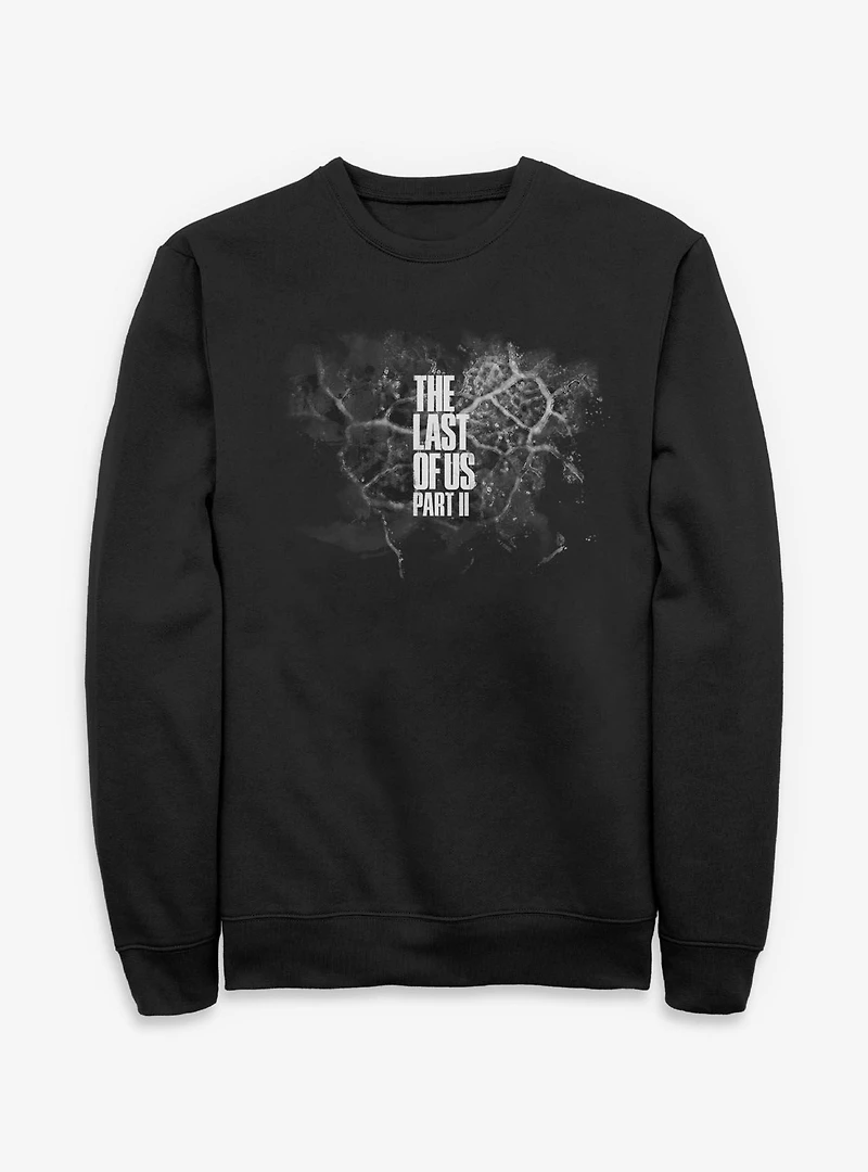 The Last Of Us Part II Logo Cordyceps Monochrome Sweatshirt