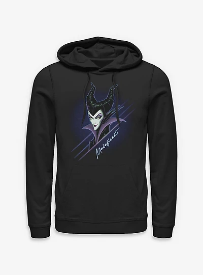 Disney Villains Maleficient Retro Midnight Hoodie