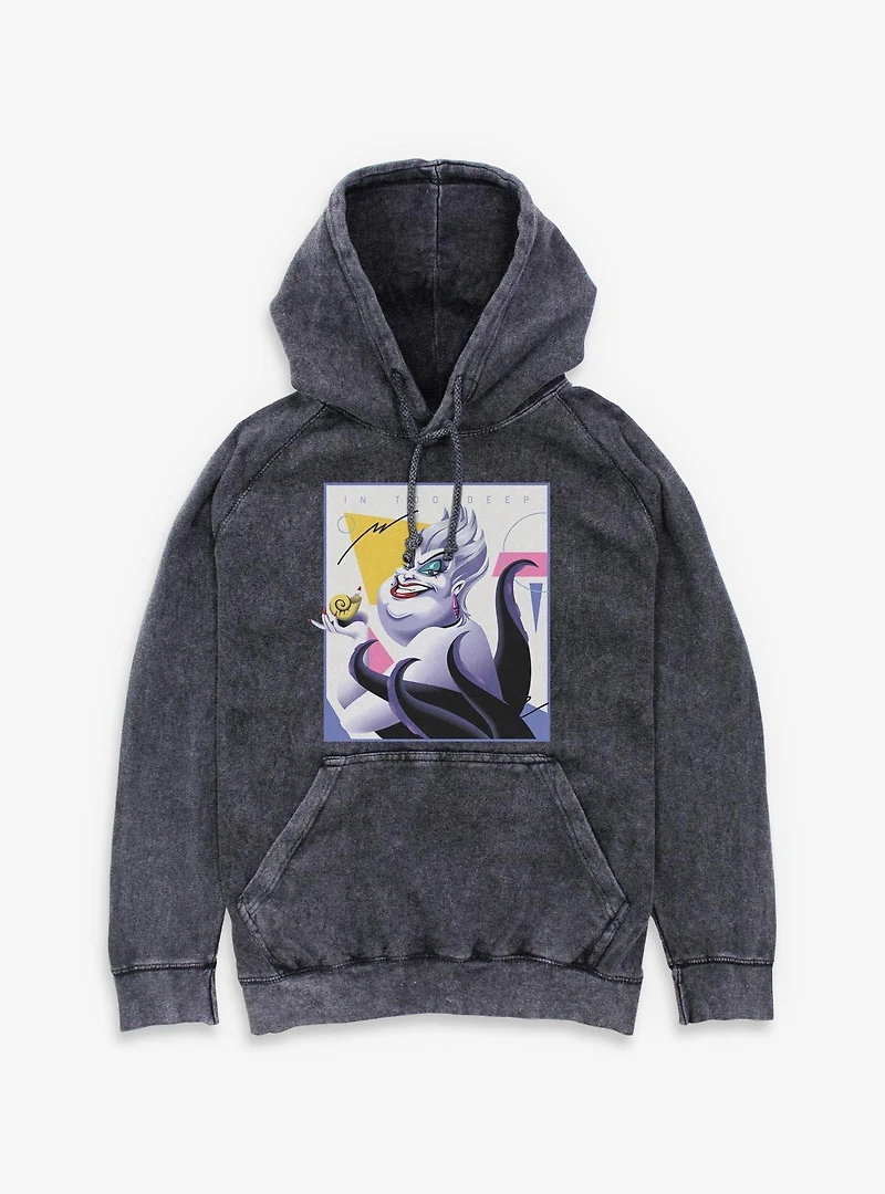 Disney Villains Ursula Too Deep Mineral Wash Hoodie