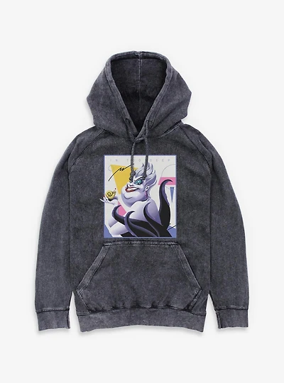 Disney Villains Ursula Too Deep Mineral Wash Hoodie