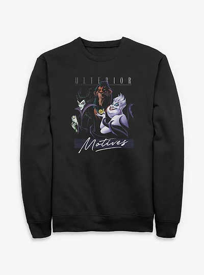Disney Villains Ulterior Motives Sweatshirt