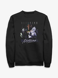 Disney Villains Ulterior Motives Sweatshirt