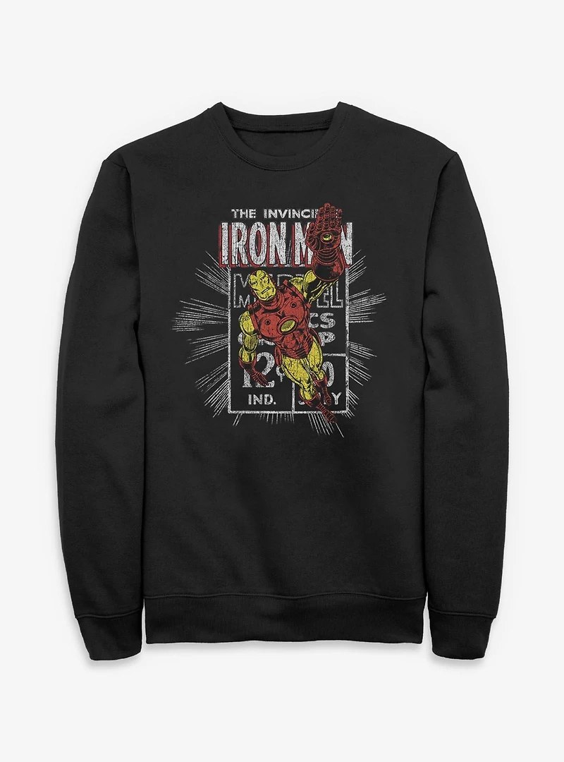 Marvel Iron Man Stamp Sweatshirt
