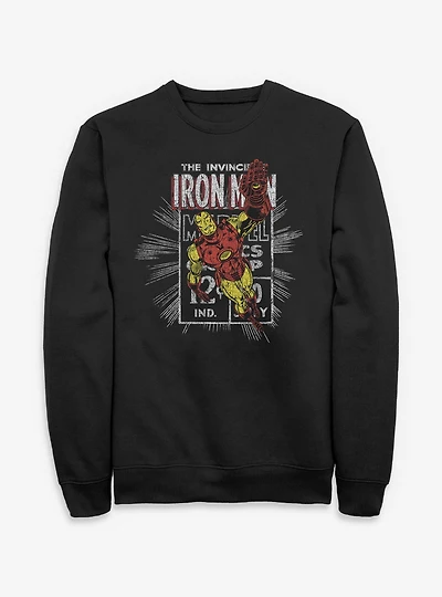 Marvel Iron Man Stamp Sweatshirt