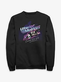 Disney Villains Cruella De Vil Ulterior Motives Car Sweatshirt