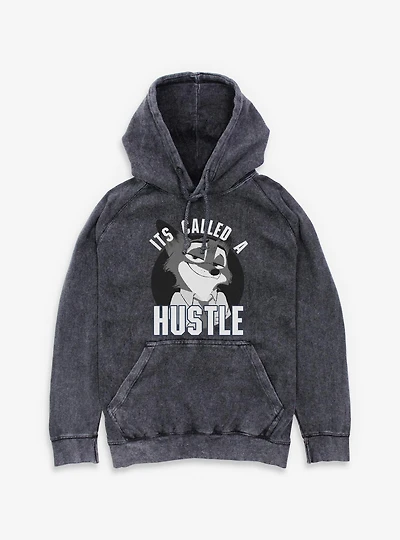 Disney Zootopia Its Called A Hustle Mineral Wash Hoodie