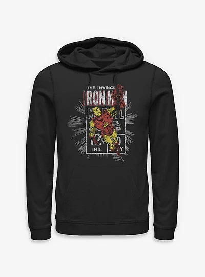 Marvel Iron Man Stamp Hoodie