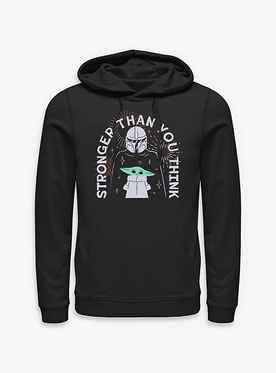 Star Wars The Mandalorian Stronger Than You Think Hoodie
