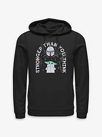 Star Wars The Mandalorian Stronger Than You Think Hoodie