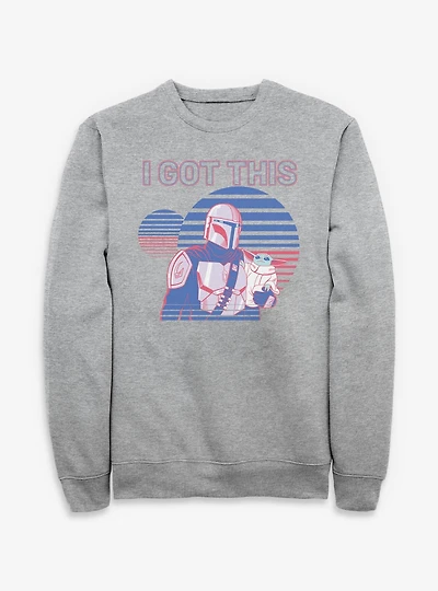 Star Wars The Mandalorian I Got This Stripes Sweatshirt