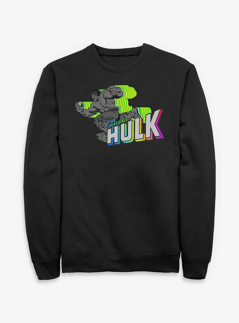 Marvel The Incredible Hulk Visuals Sweatshirt
