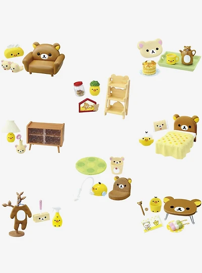 Re-Ment Rilakkuma Room Blind Box Figure Set