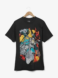 Marvel X-Men Wolverine Motorcycle T-Shirt - BoxLunch Exclusive