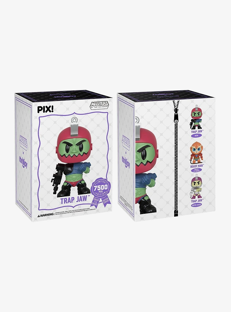 Thrilljoy Masters of The Universe Pix! Trap Jaw Vinyl Figure