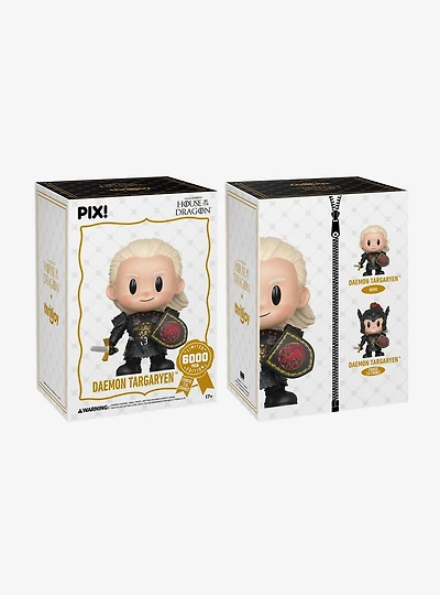 Thrilljoy House of The Dragon Pix! Daemon Targaryen Vinyl Figure