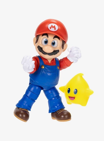 Nintendo The Super Mario Galaxy Movie Mario Figure
